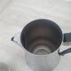 Rémy Letang / Teapot, milk jug and sugar bowl in 18/10 stainless steel and Bakelite