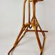 Rattan rocking horse, vintage