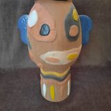 Madam Stoltz ethnic style stoneware vase