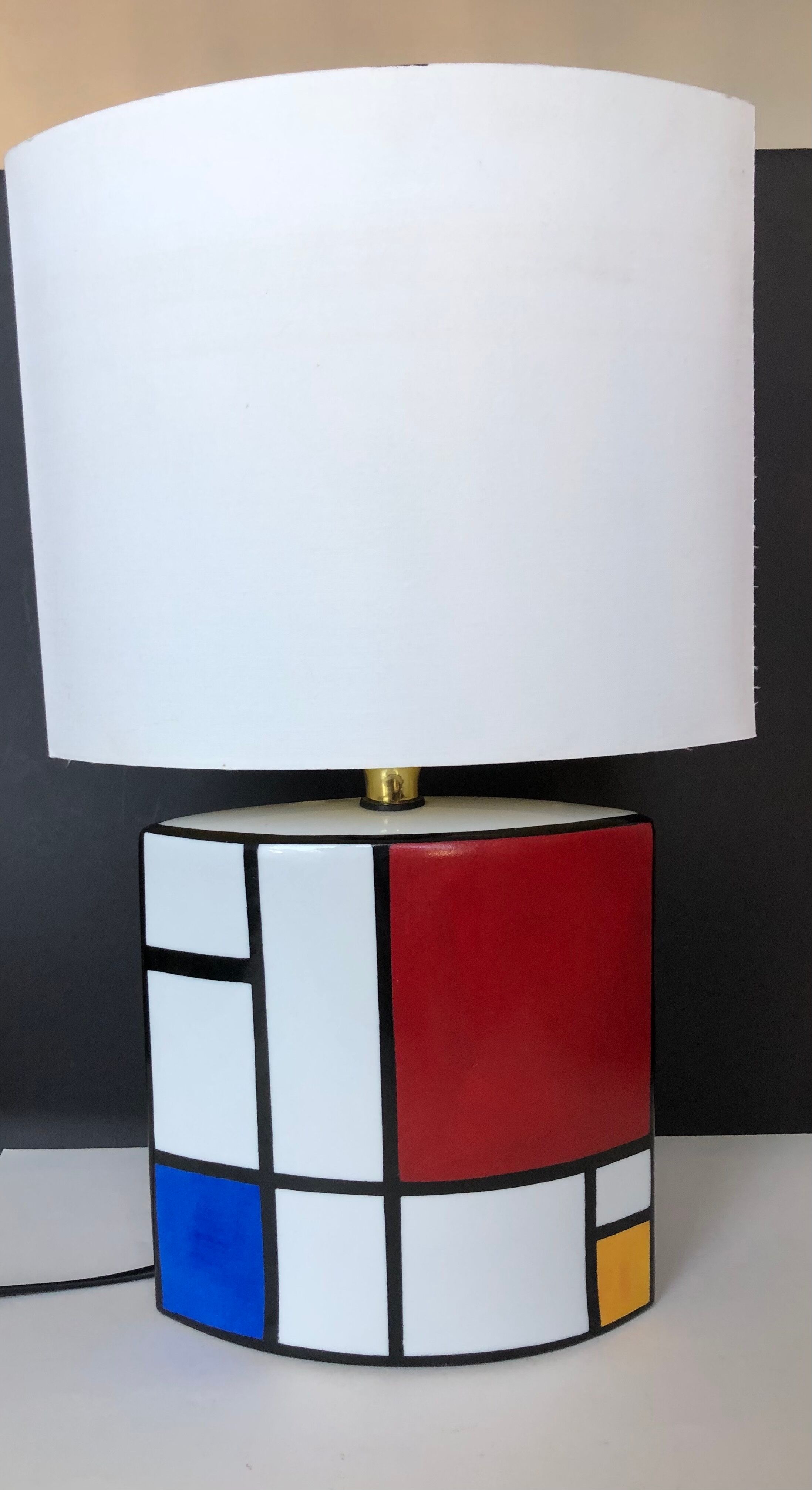 Mondrian décor lamp