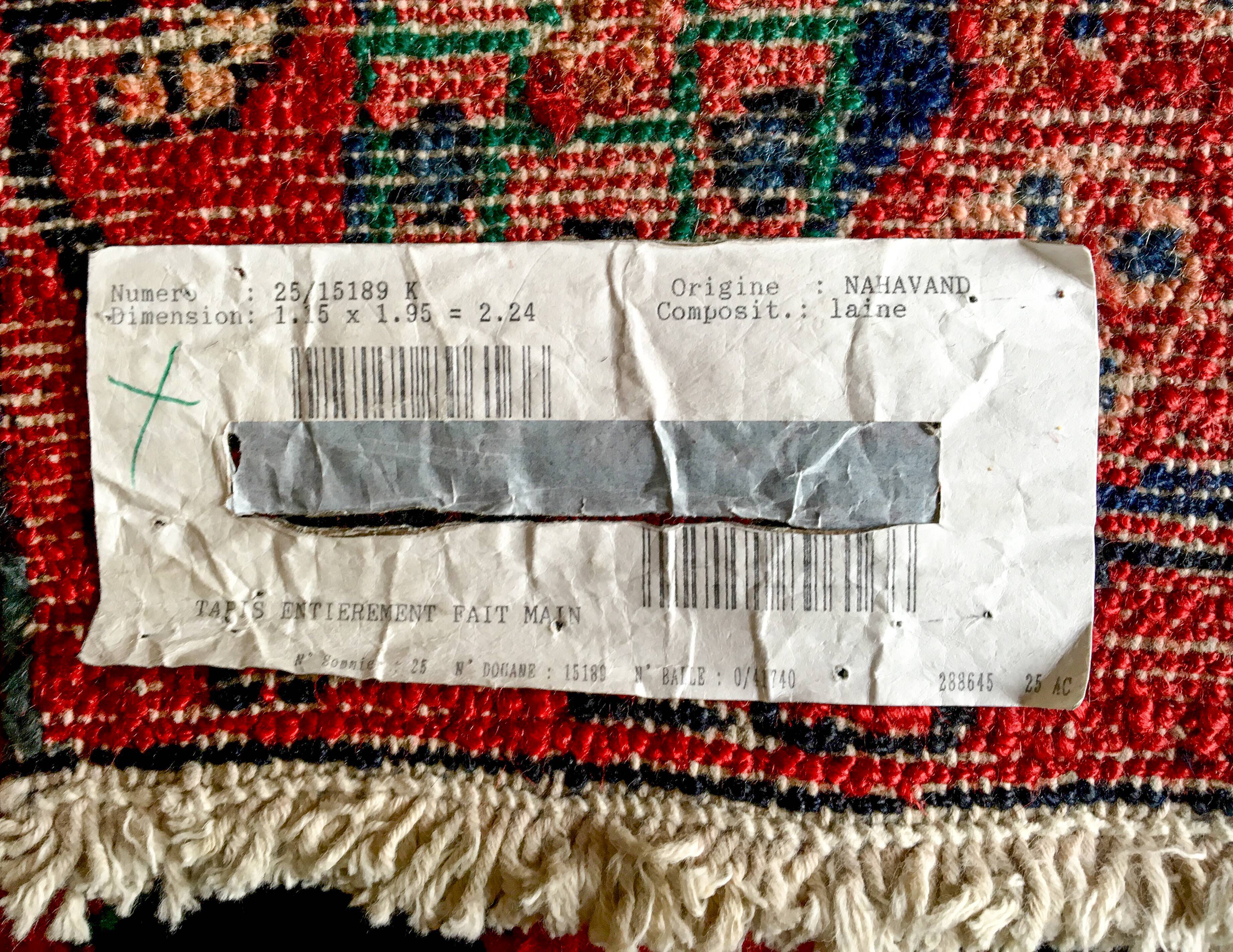 Nahavand Persian rug 115x195cm