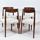 Danish walnut chairs