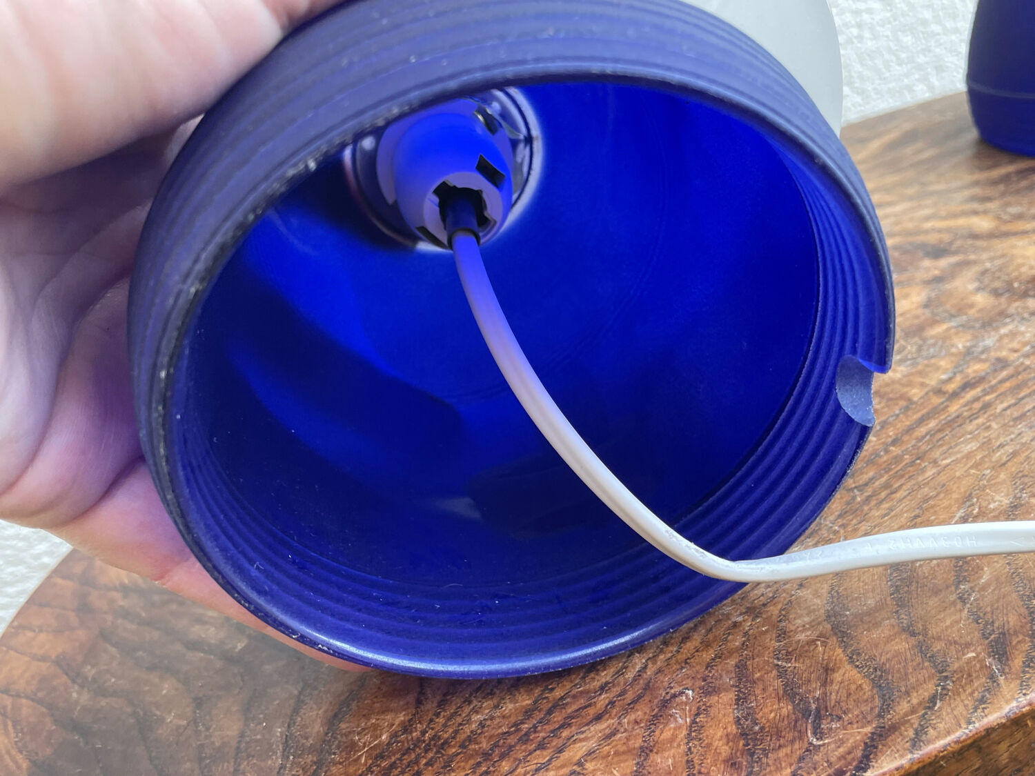 Paire de lampes Murano