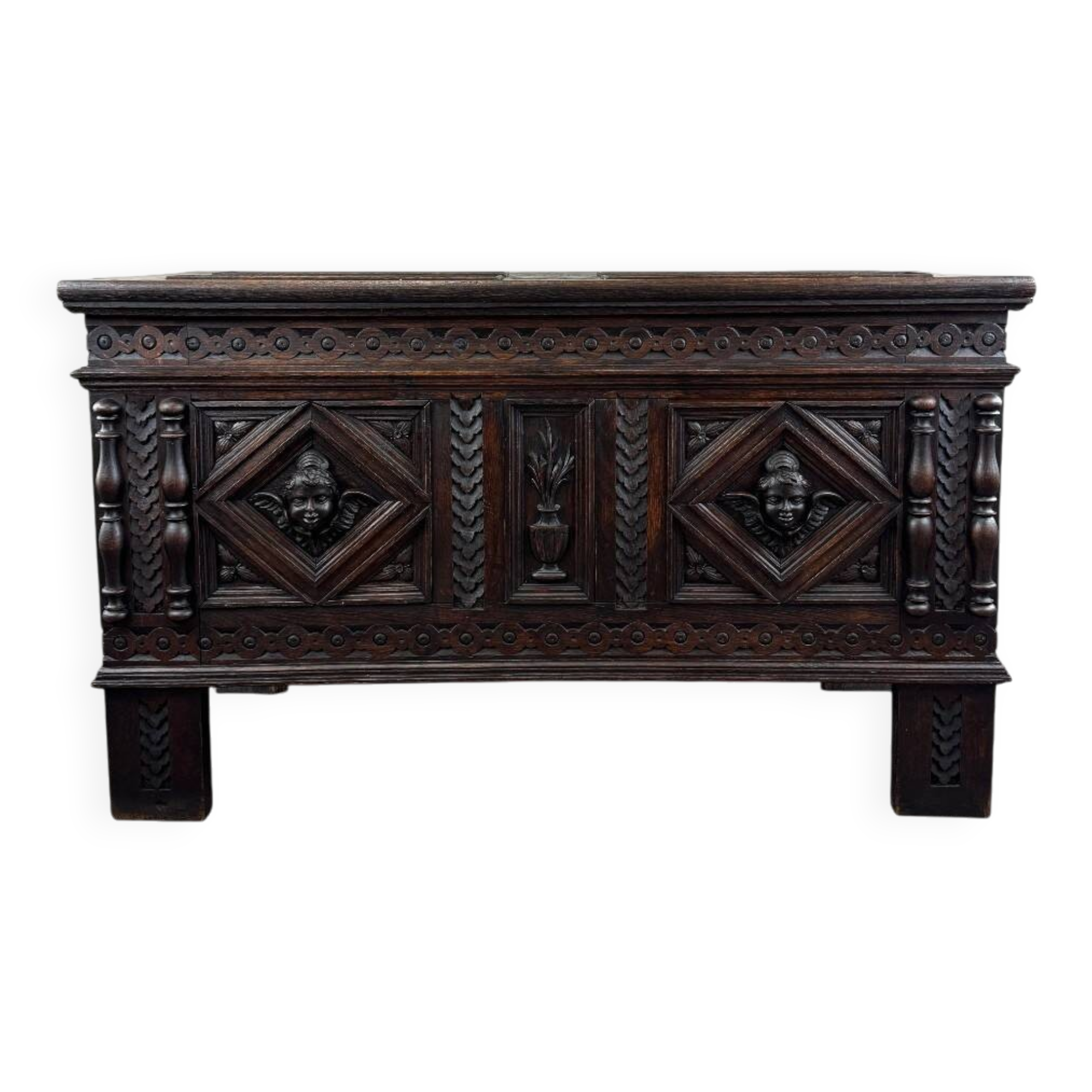 Antique Neo-Renaissance chest, 19th century