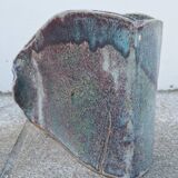 Glazed ceramic vase by Nadia and Alain Pinel