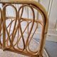 Vintage Rattan Magazine Rack
