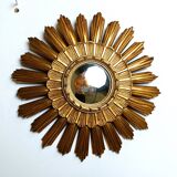 Vintage sunburst mirror, 1960s