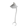 Caprani floor lamp with graphic cocoon shade, Denmark, 1970s