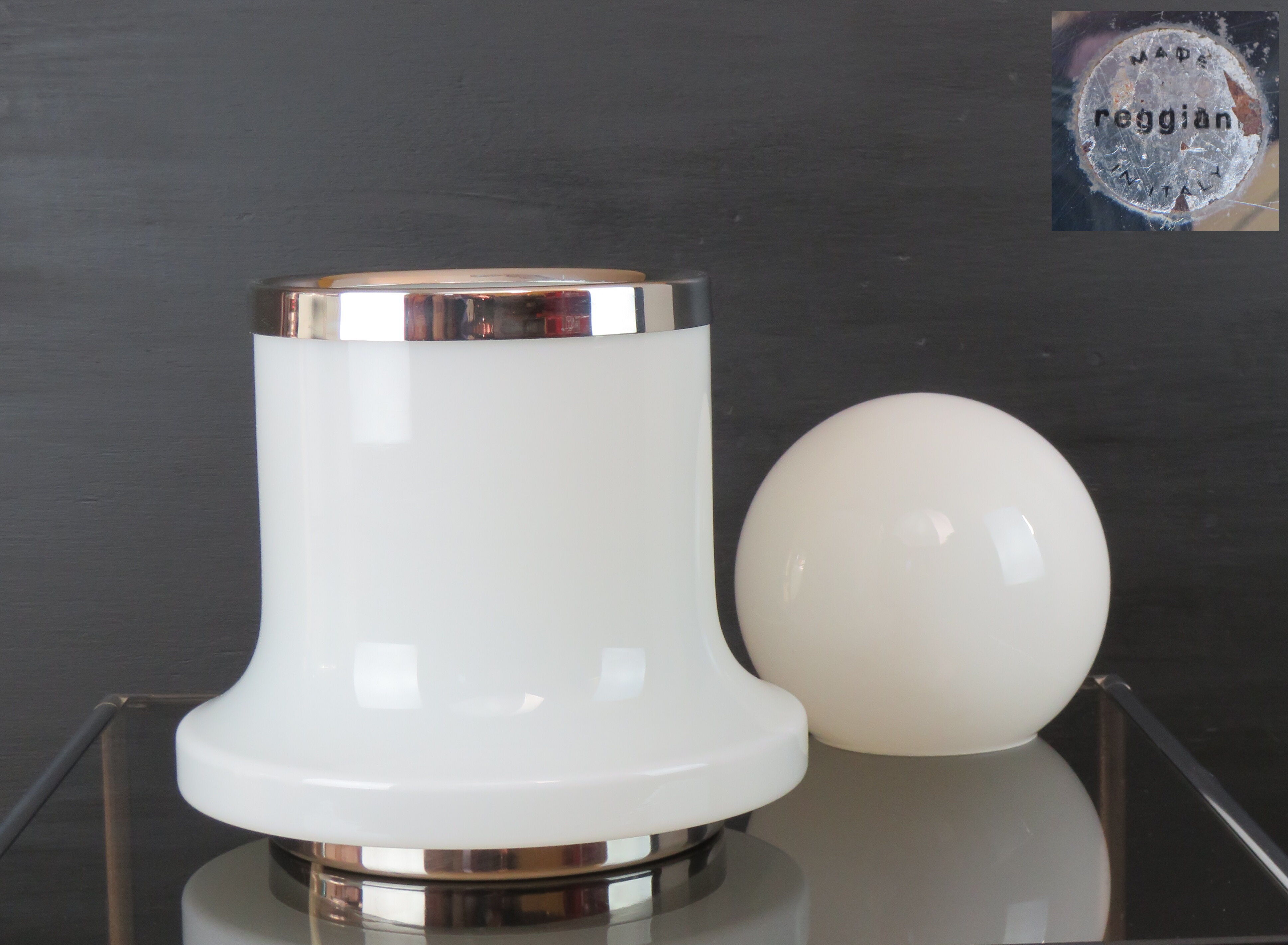 Table lamp by goffredo reggiani for reggiani 1960