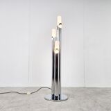 Vintage italian chrome floor lamp, 1970s