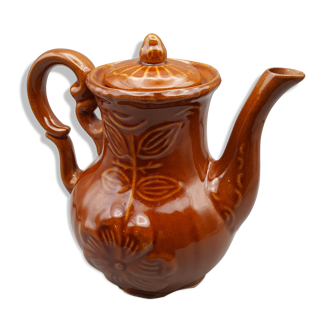 Théière cafetière verseuse décor floral