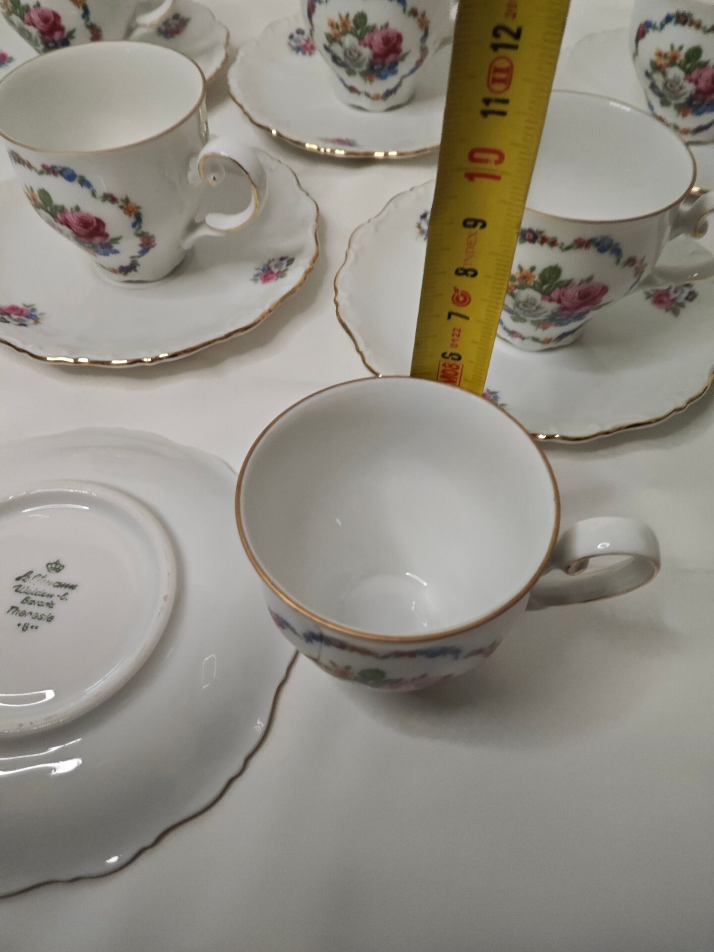 Tasses à thé Bavaria