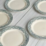 set of 6 antique plates