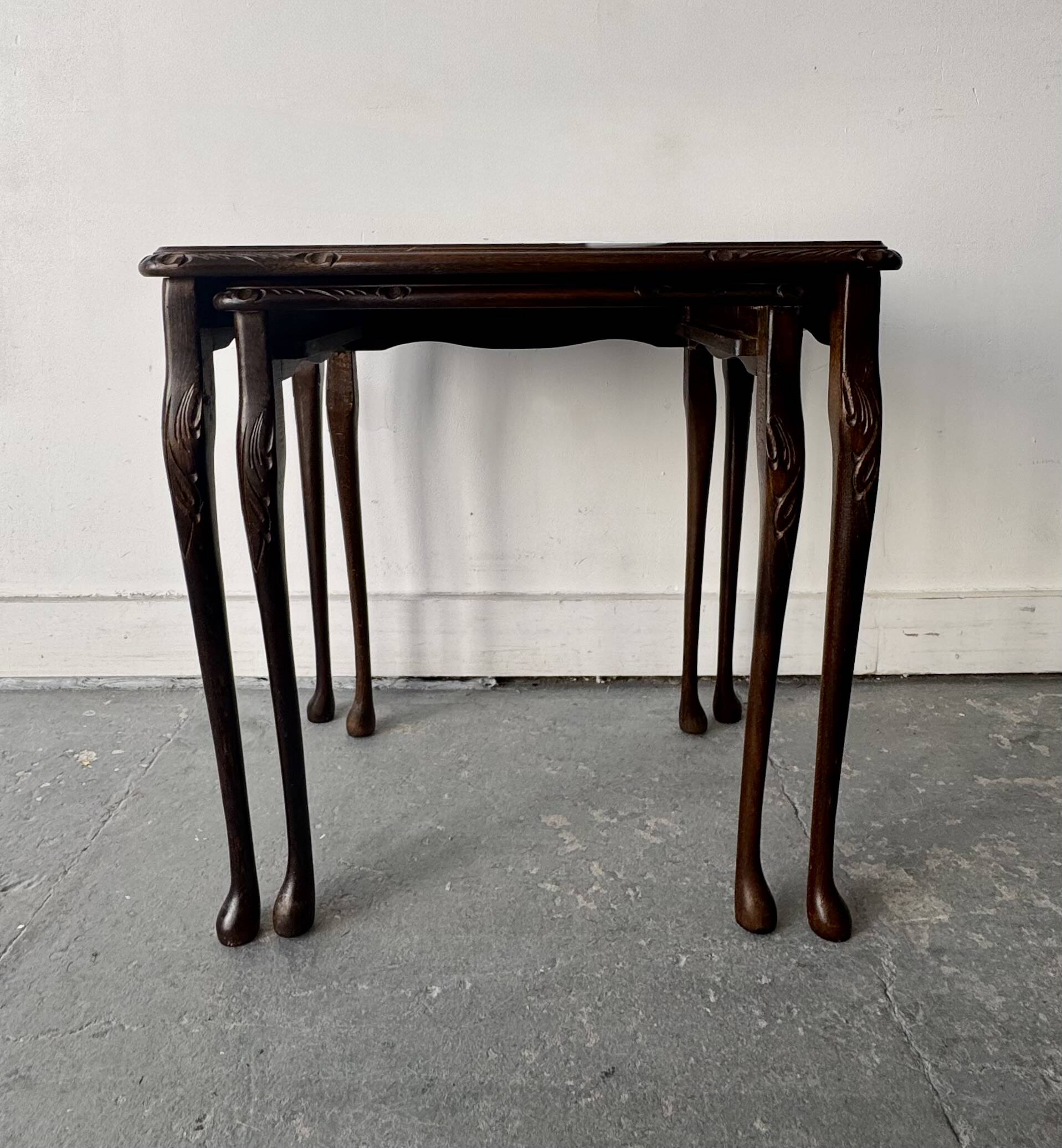 Ensemble de tables gigognes vintage