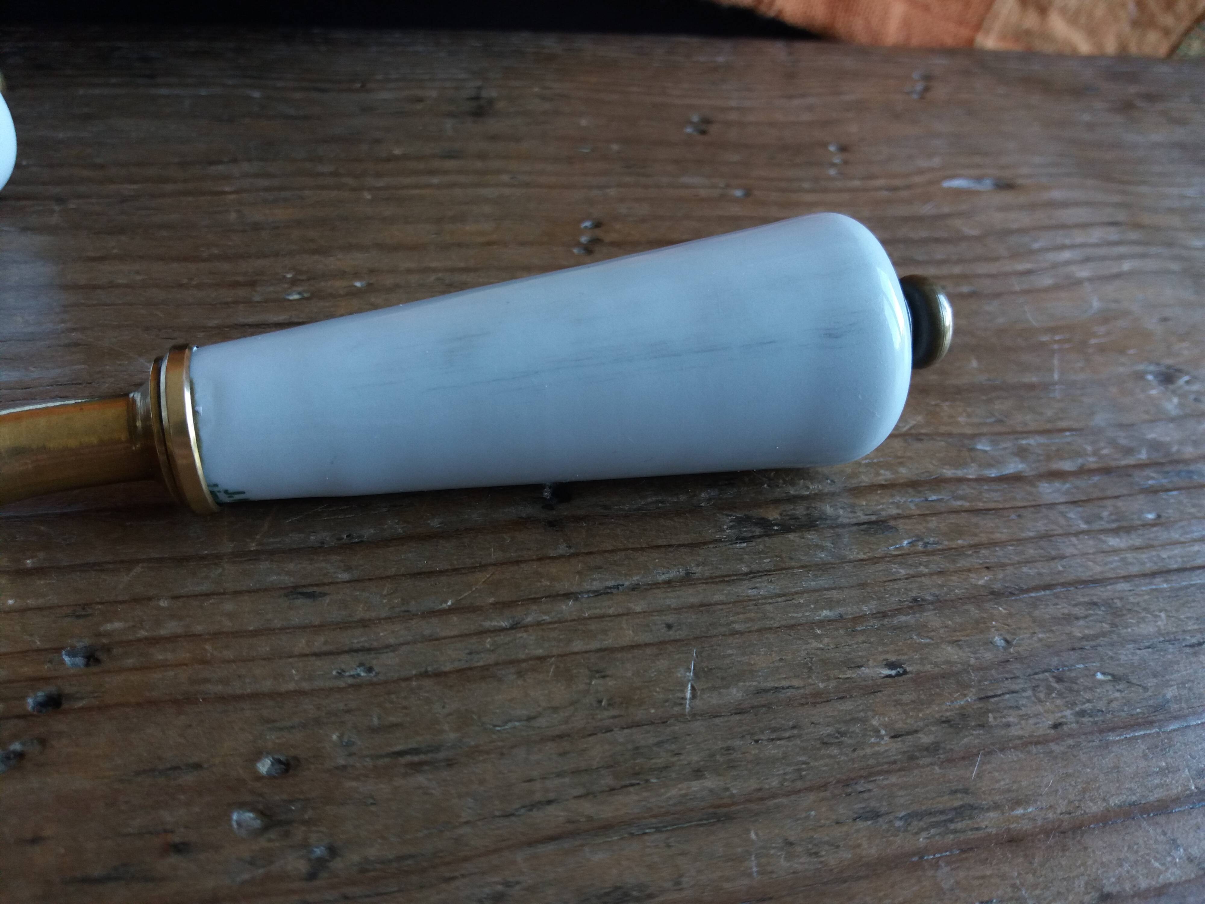 Limoges porcelain door handles