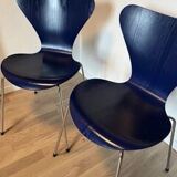 2 Arne Jacobsen 3107 Chairs / Fritz Hansen