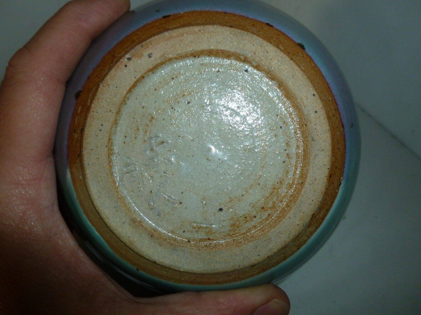 china enameled stoneware vase