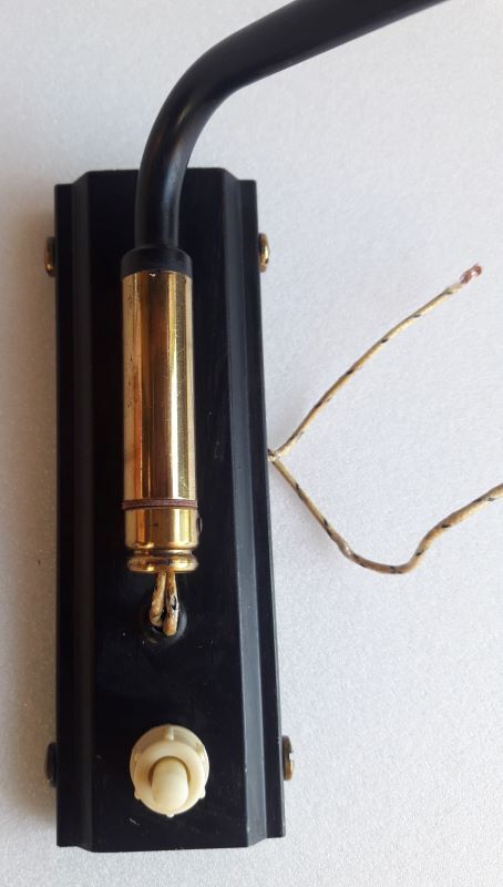 Wall light Diabolo René Mathieu 50s