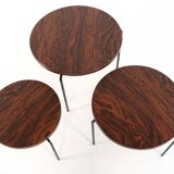 Round nesting tables 'Eindhoven' mid century