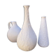 Set of 3 vases