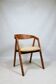 Oak wood Dining Chairs Yellow Vintage Upholstery, personalize option, HoReCa spaces