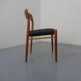 Model 75 Chair in Oak by Niels Otto Møller for J.L. Møllers, 1960s