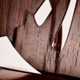 MK8961 Restored beech rocking chair by Gustav Siegel for Jacob & Josef Kohn