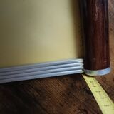 Floral tray signed Elge