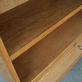 Oak bookcase, Danish design, 1970s, production: Denmark