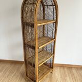 Etagère osier rotin