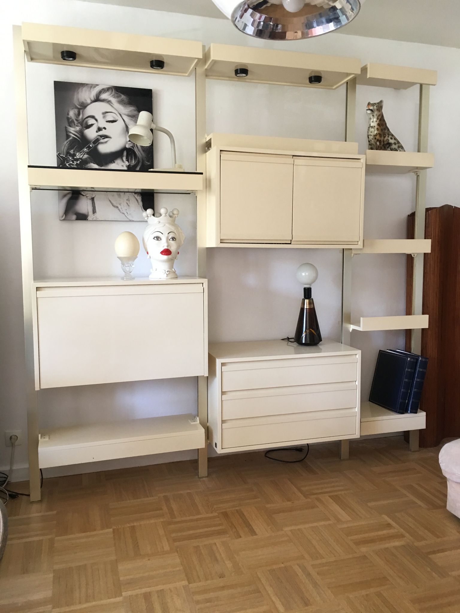 Bibliothèque modulable vintage Ligne Roset