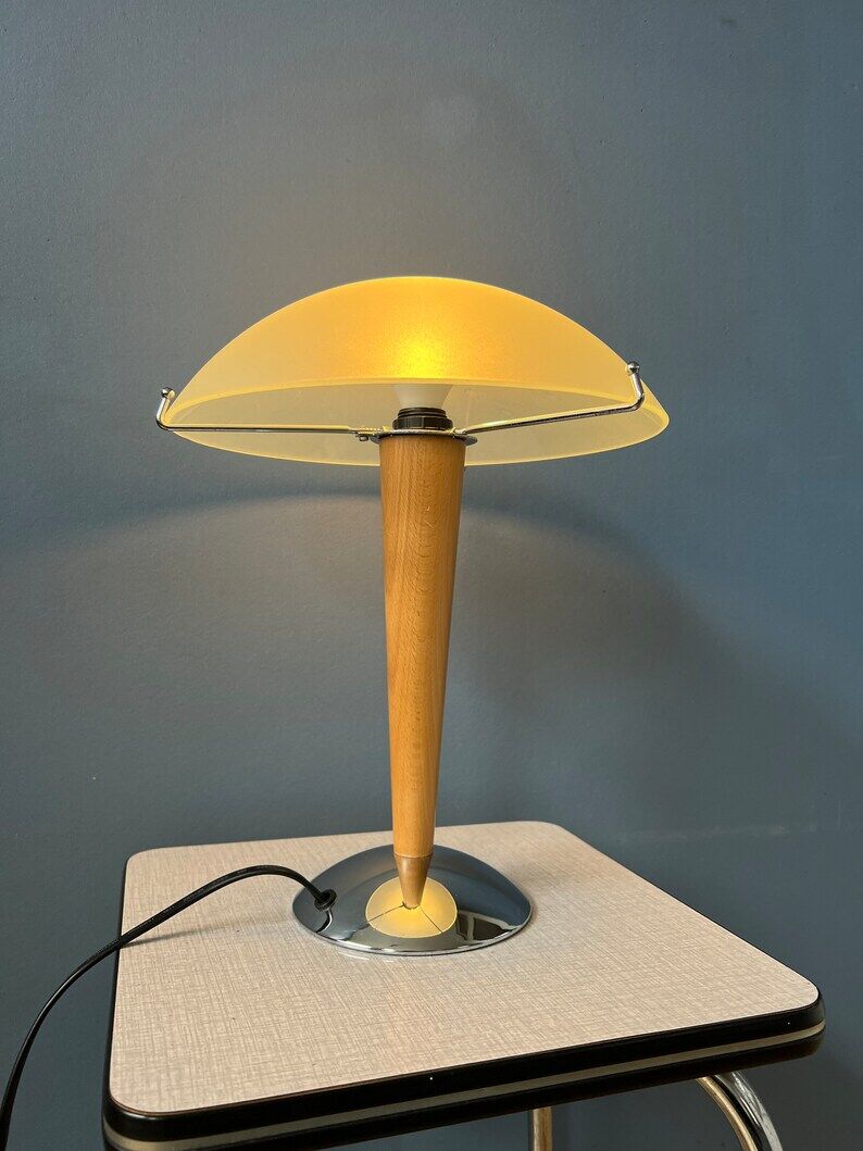 Mushroom table lamp Ikea Kvintol b9503 vintage