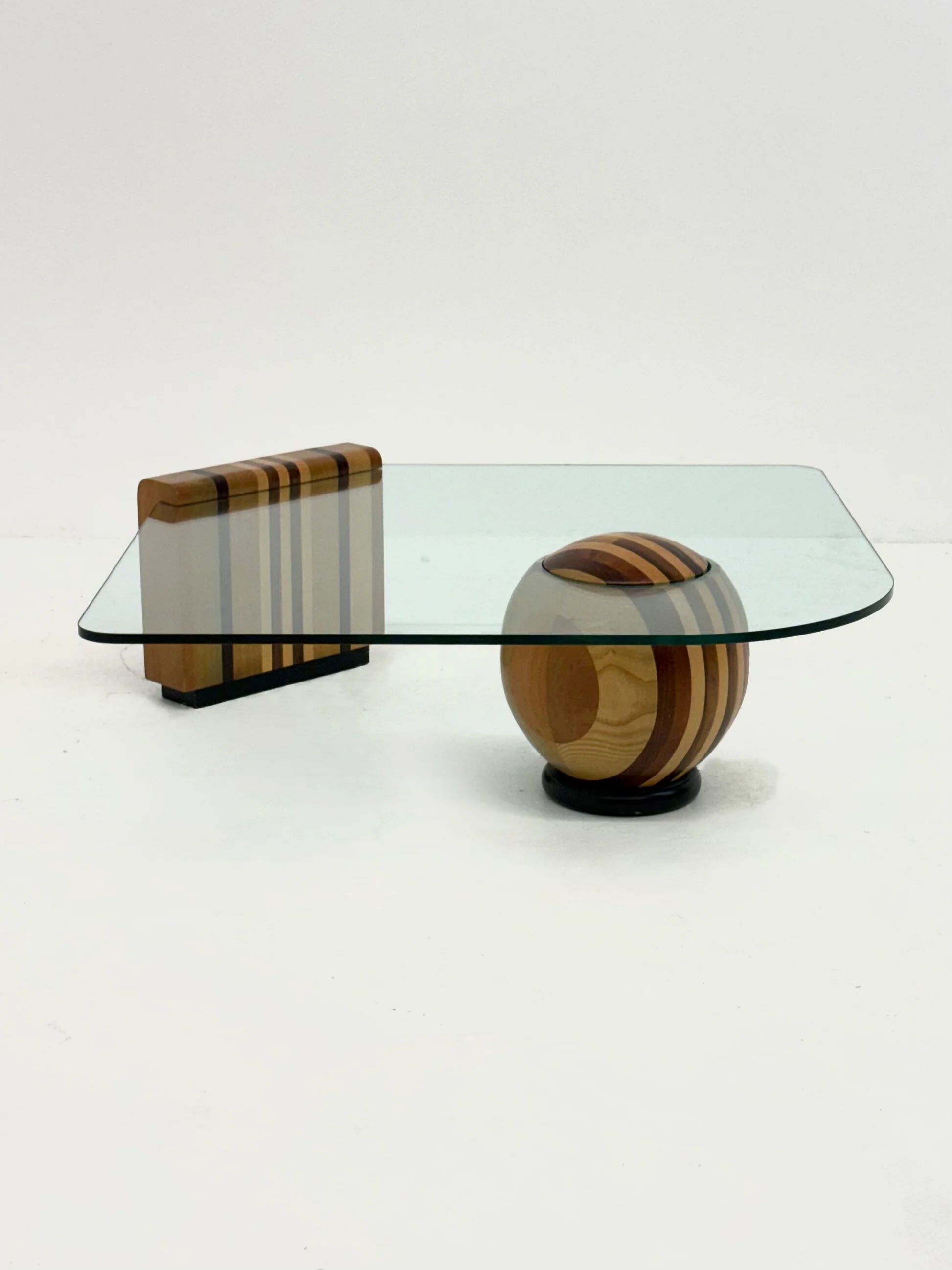 Vintage Metafora coffee table by Massimo & Lella Vignelli for Casigliani