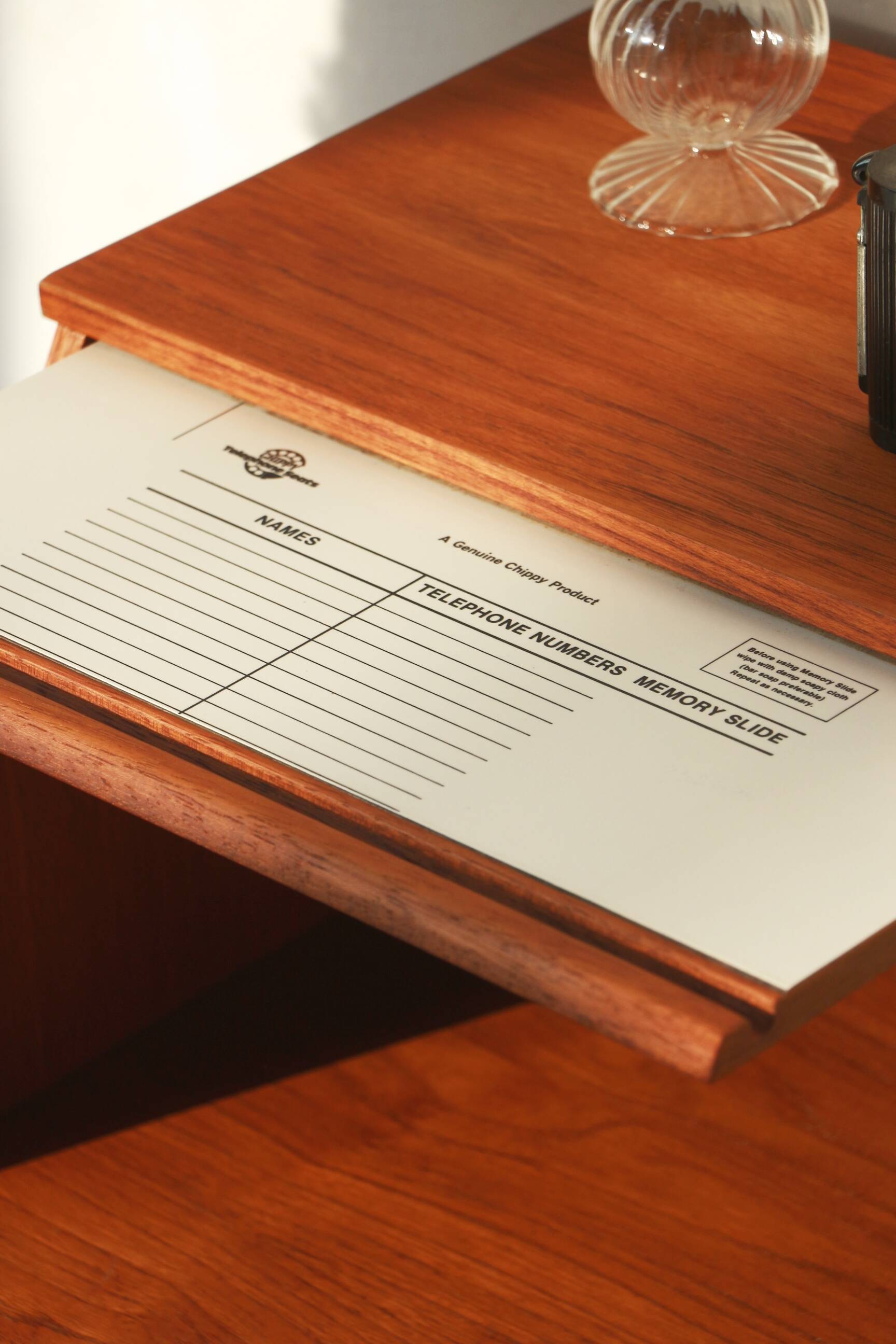 Vintage seat - old telephone cabinet - chippy seats