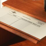 Vintage seat - old telephone cabinet - chippy seats