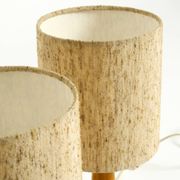 A pair of beautiful small ceramic table lamps by Cloos & Co., 1960s