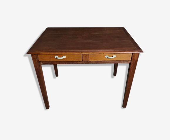 Solid oak farmhouse table