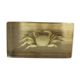 Crustacean in resin block