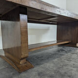 Art Deco desk table in rosewood