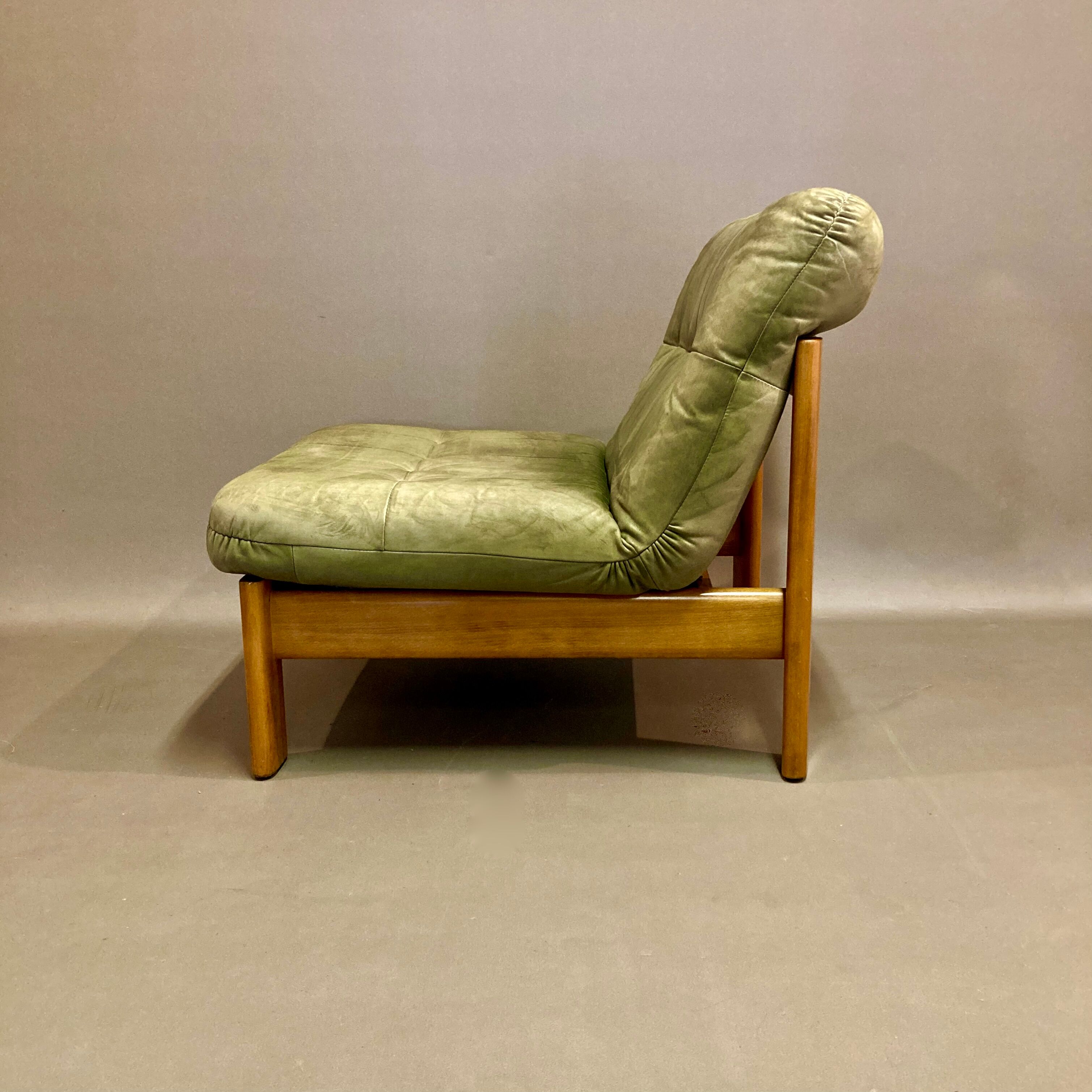 Leather armchair 1960