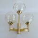 Large vintage glass sconce from Sciolari