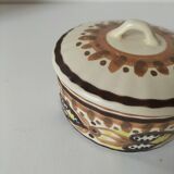 HB Quimper geometric design 70s bonbonnière