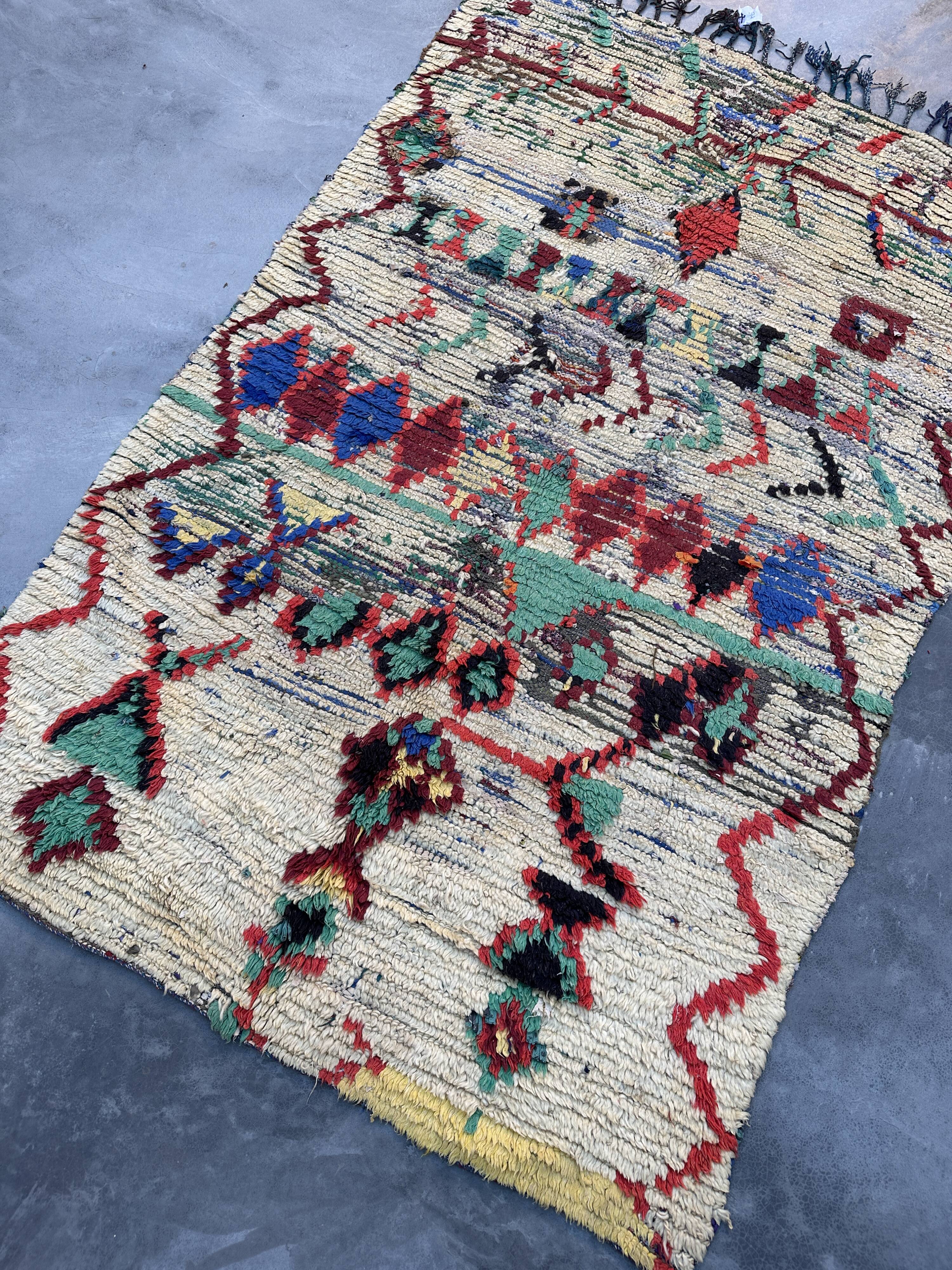 Moroccan rug 128x193cm