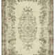 Hand-knotted turkish beige carpet 209 cm x 309 cm