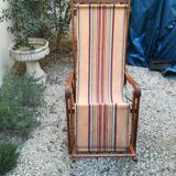 Foldable deck chair from the 1940s