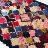 Moroccan Berber carpet Boucherouite 173x146cm