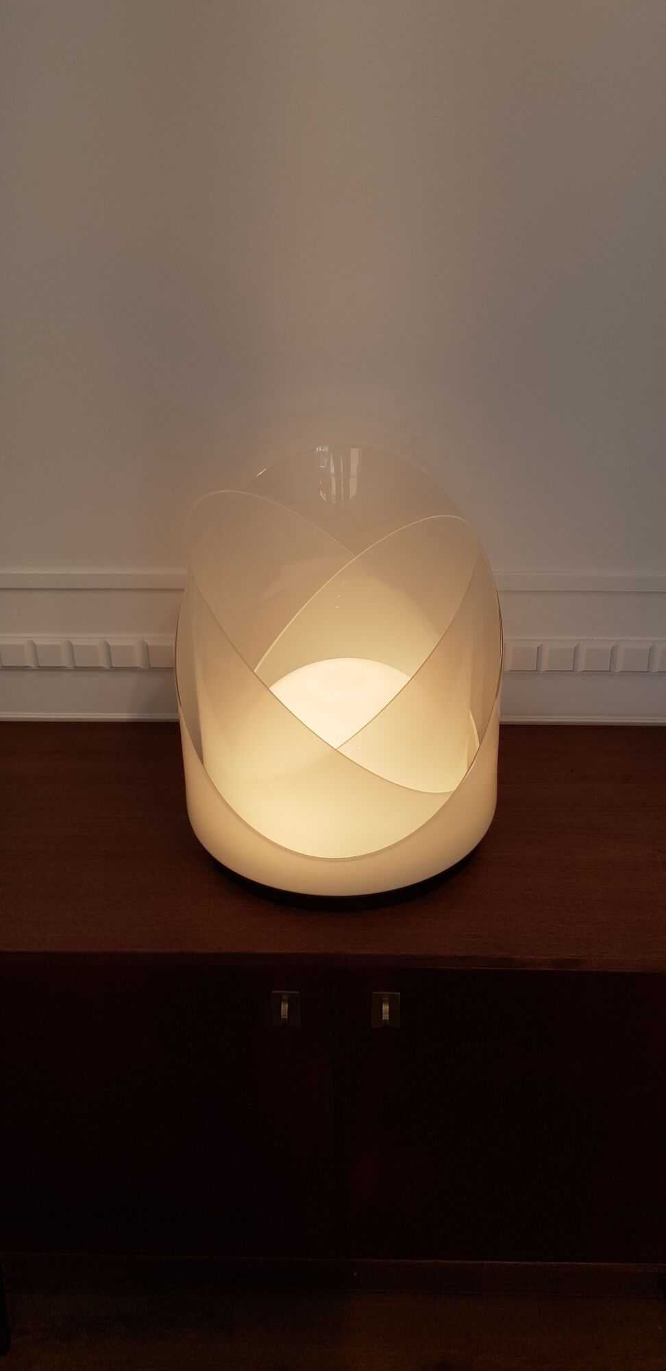 LT300 Carlo Nason murano glass lamp for Mazzega