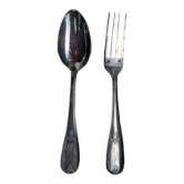 Baptismal cutlery with their box
