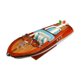 Model wooden boat Riva Aquarama 55 cm