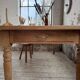 Table de ferme en merisier